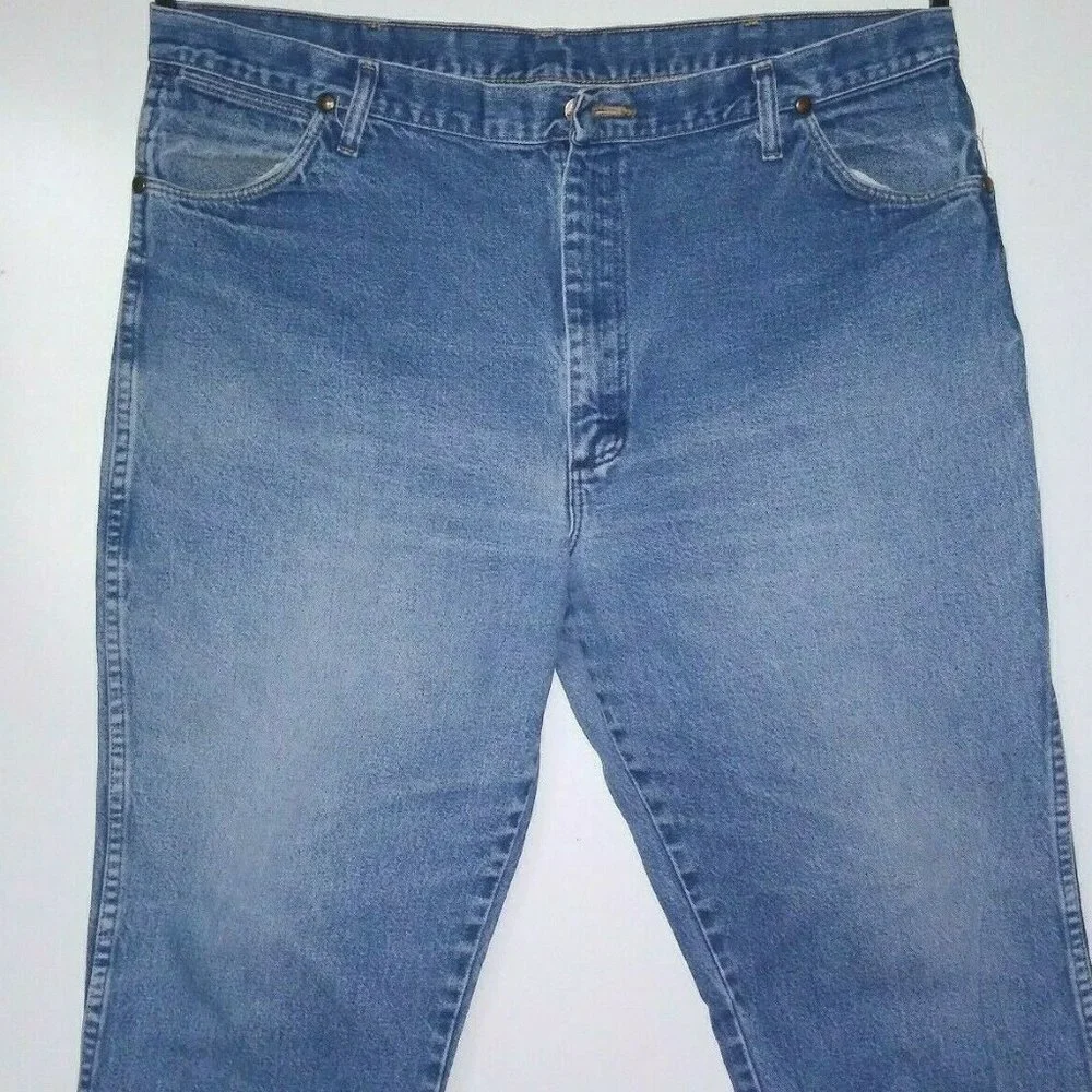 Wrangler Regular Fit Jeans Size 42x30 100% Cotton